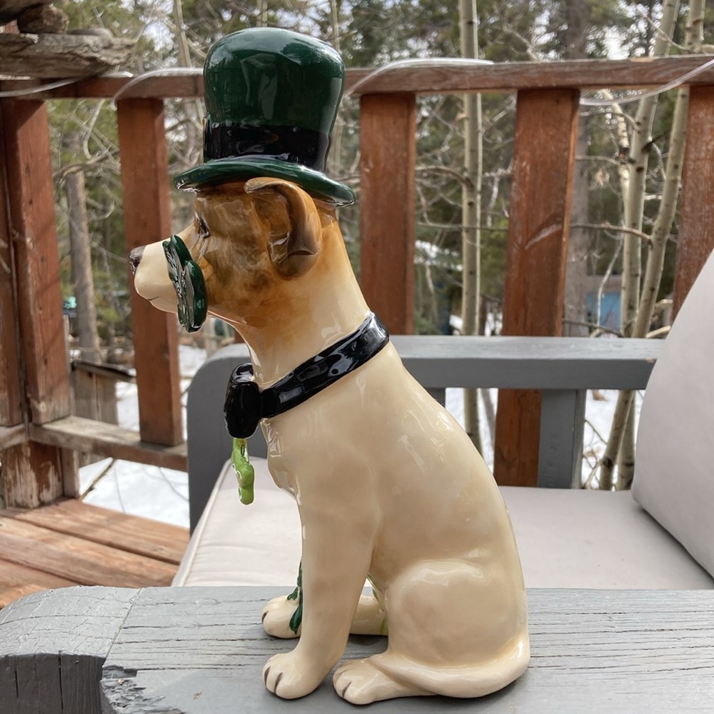 New Blue Sky Clayworks St Paddy Day Dog - Picture 3 of 6